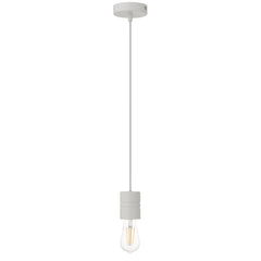 TFS CORD SET 25wE27max wSHADE RING L:2400 WHITE / WHITE