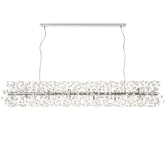 Braga TFS 18LT REC PENDANT 18x6wG9max L1680 W300 H300 CRYSTAL H130 CHROME / CLEAR