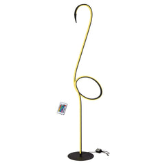 Solform TFS FLOOR LAMP 14wLED D:235 H:1300 FOOT SWTCH + Remote RGB / BLACK