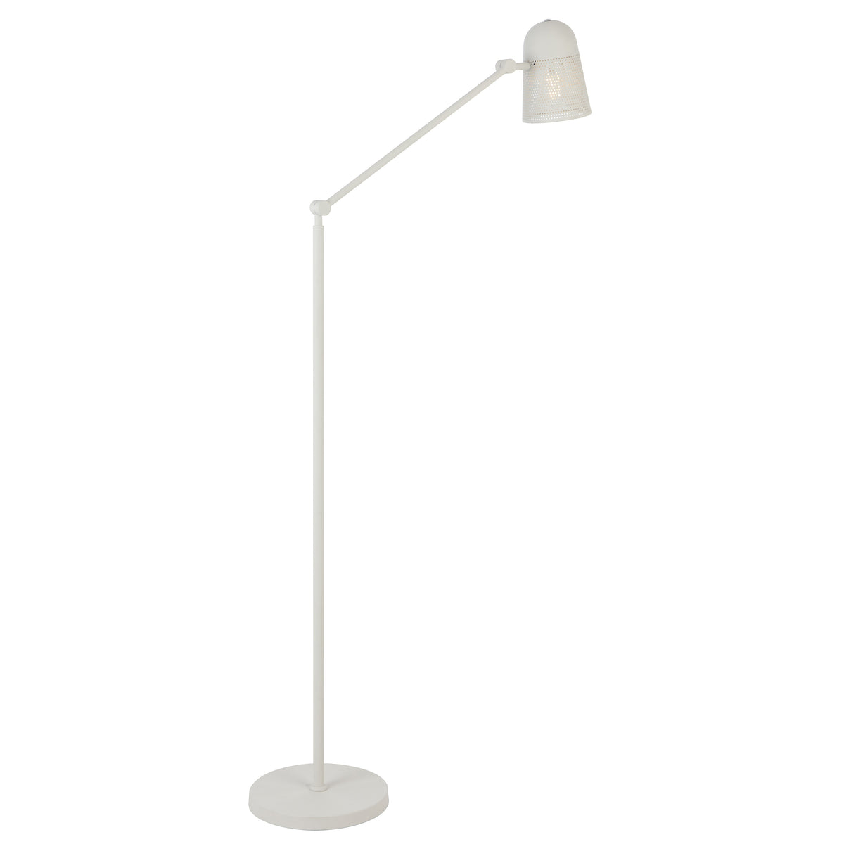 TFS FLOOR LAMP 25wE27max D250 H1500 FOOT SWITCH OFF-WHITE RAL9002