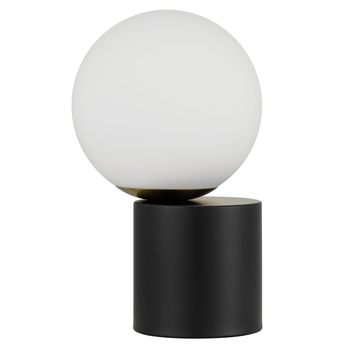 TFS TOUCH TABLE LAMP 5wE14 3000K D150 H250 3000K NON-DIM BLACK/OPAL MATT