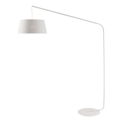 TFS FLOOR LAMP 25wE27max L1510 W500 H1800 cab:2.0m foot WHITE MATT/IVORY-GOLD MATT