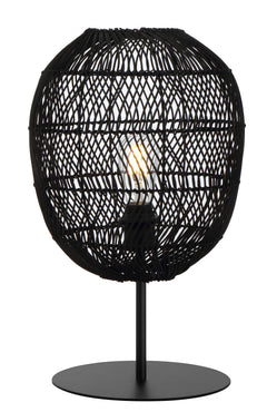 TFS 30 TABLE LAMP 25wE27max D300 H505 (2 parts) BLACK Base / BLACK Shade