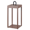 Altoline TFS RECHARGEABLE TL 3wLED L:130 W:130 H:300 IP54 USB1M 2X2000mah 3000K BROWN