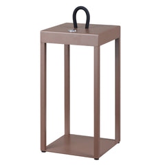 Altoline TFS RECHARGEABLE TL 3wLED L:130 W:130 H:300 IP54 USB1M 2X2000mah 3000K BROWN