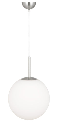 TFS 12 PENDANT 25w E27 D:300 CAB:2m NICKEL / OPAL MATT