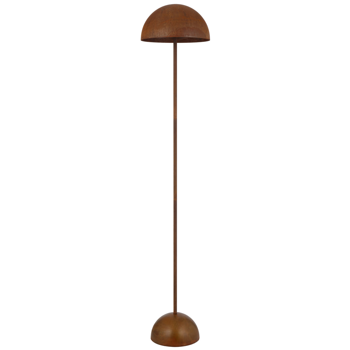 TFS FLOOR LAMP 2x25wE27max D:300 H:1500 foot swtch RUST