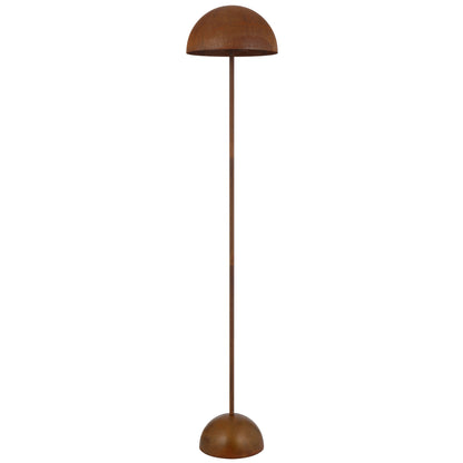 TFS FLOOR LAMP 2x25wE27max D:300 H:1500 foot swtch RUST