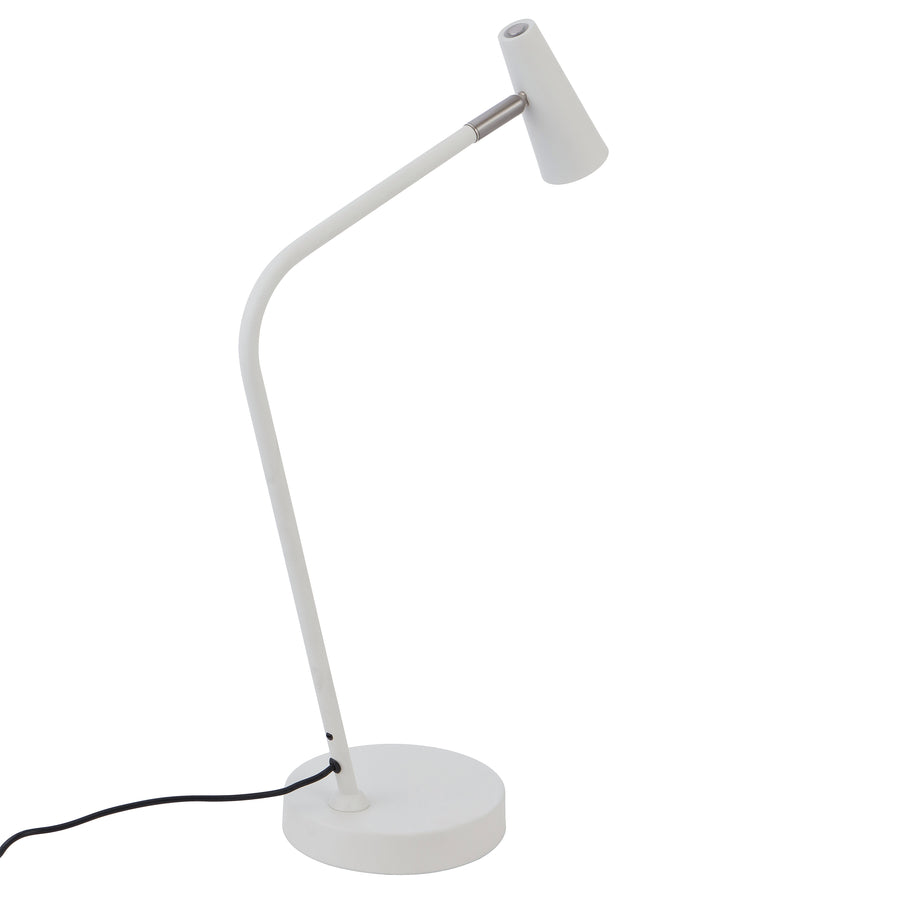 TFS TABLE LAMP 3wLED 3000K 3 STEP TOUCH SWITCH DIM 368Lm 140x310x490 OFF-WHITE