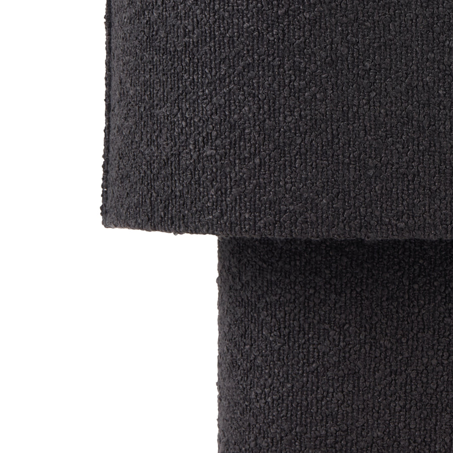 Lisbon TFS TABLE LAMP 25wE27max L350 W250 H425 INLINE SWT BLACK / BLACK