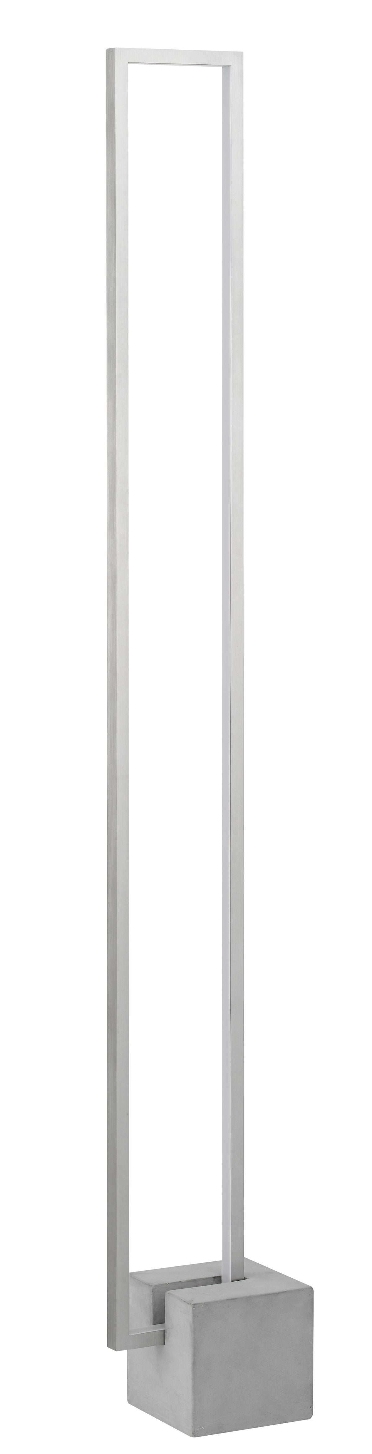 TFS FLOOR LAMP 24wSMD LED W:150 L:200 H:1400 3000k GREY CONCRETE