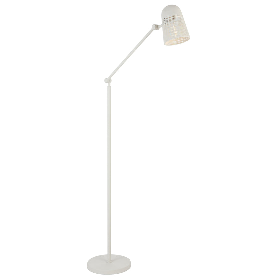 TFS FLOOR LAMP 25wE27max D250 H1500 FOOT SWITCH OFF-WHITE RAL9002