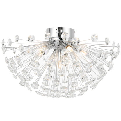 TFS 6LT CTC 6x6wG9max D:500 H:190 CRYSTAL H:200 CHROME / CLEAR