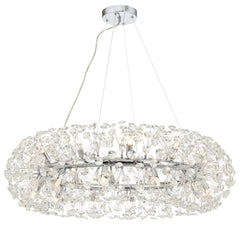 Faro TFS 24LT PENDANT 24x6wG9max D:900 H:350 CRY H13 CRYS H130 CAB 2M CHROME/ CLEAR