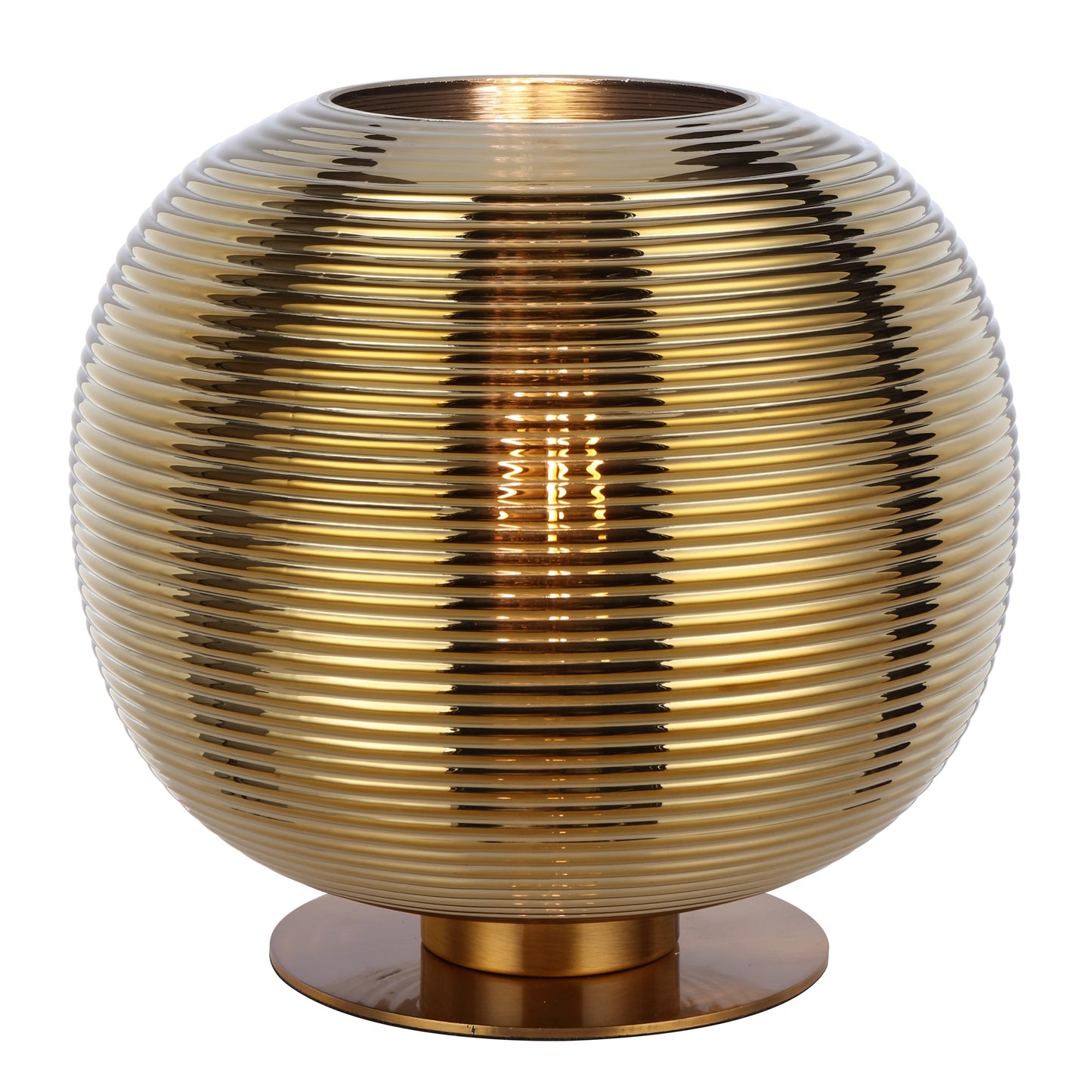 Tarragona TFS Table Lamp with Inline Switch – Antique Gold