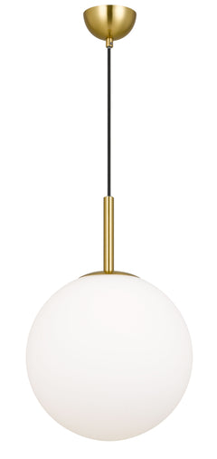 TFS 12 PENDANT 25w E27 D:300 CAB:2m ANTI GOLD / OPAL MATT