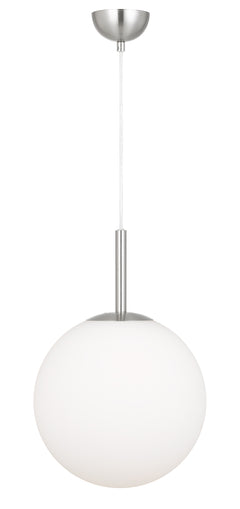 TFS 12 PENDANT 25w E27 D:300 CAB:2m NICKEL / OPAL MATT