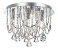 TFS 35 CTC 5 x33wOSRAM G9 D:350 CHROME / CLEAR CRYSTAL BEADS