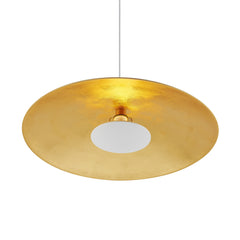 TFS 80 PENDANT 25wE27max D:800 H:138 WHITE SAND / GOLD FOIL