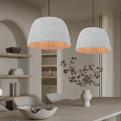 TFS FELT PENDANT 25wE27max D430 H270 cab 2m LIGHT GREY FELT