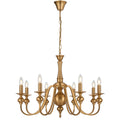 Solwood TFS 8LT PENDANT 8x25wE14max D:790 H:550 chain 2m COPPER