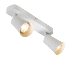 TFS 2 SPOT BAR 2x6wGU10max L300 P175 WHITE