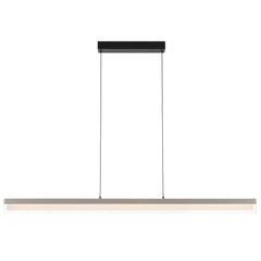 Cantoton TFS PENDANT 30wLED L1200 W20 H70 3000K DIM 2030Lm DIM PEARL GREY/BLACK CANOPY