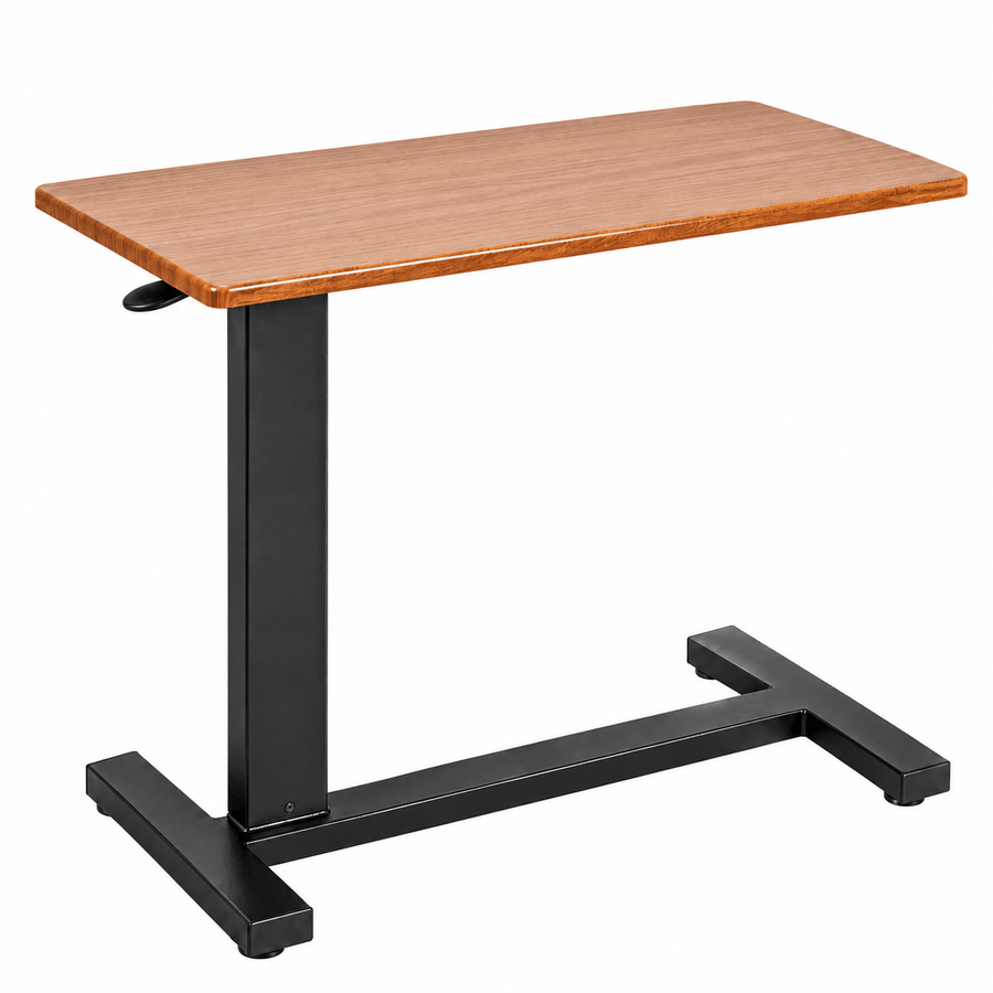 Height Adjustable Over Bed Laptop Table C Shaped with Wheels