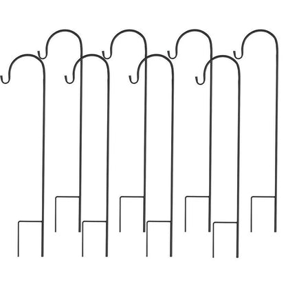 P&P Set of 8 Anti-wind Shepherd Hooks For Garden Wedding Venue Decorations Reusable