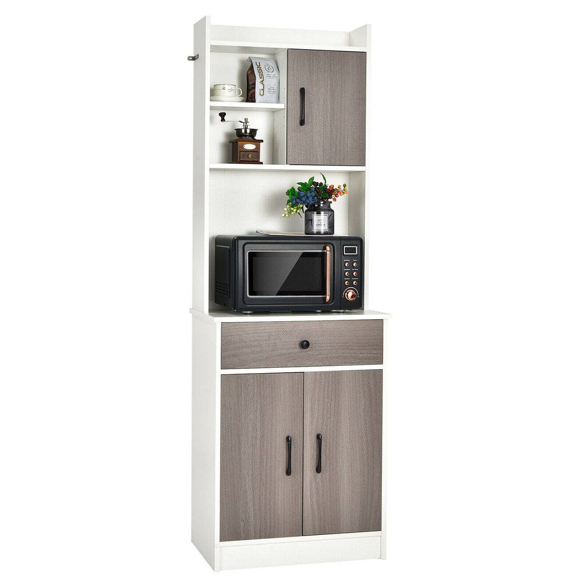 Buffet Sideboard Kitchen Storage Cabinet with Shelves