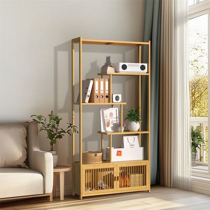 Buy P&P XXL Tall Wood Bookshelf â€“ Modern Storage for Your Home in Australia