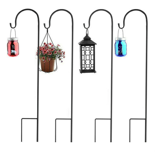 P&P Set of 8 Anti-wind Shepherd Hooks For Garden Wedding Venue Decorations Reusable