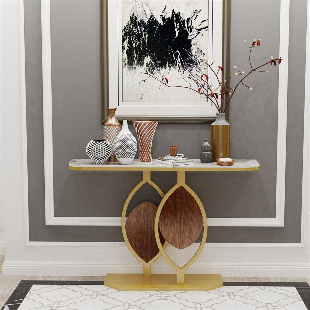 Premium slim marble console table â€“ shop now Australia