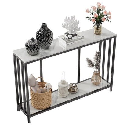 Buy Online: 2-Tier Marble Console Table â€“ Stylish Design for Your Home in Australia