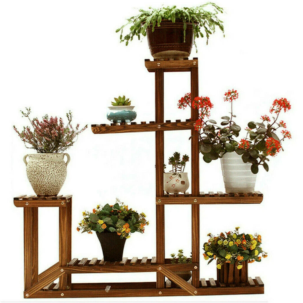 Flower Rack & Bonsai Holder for Home Decor