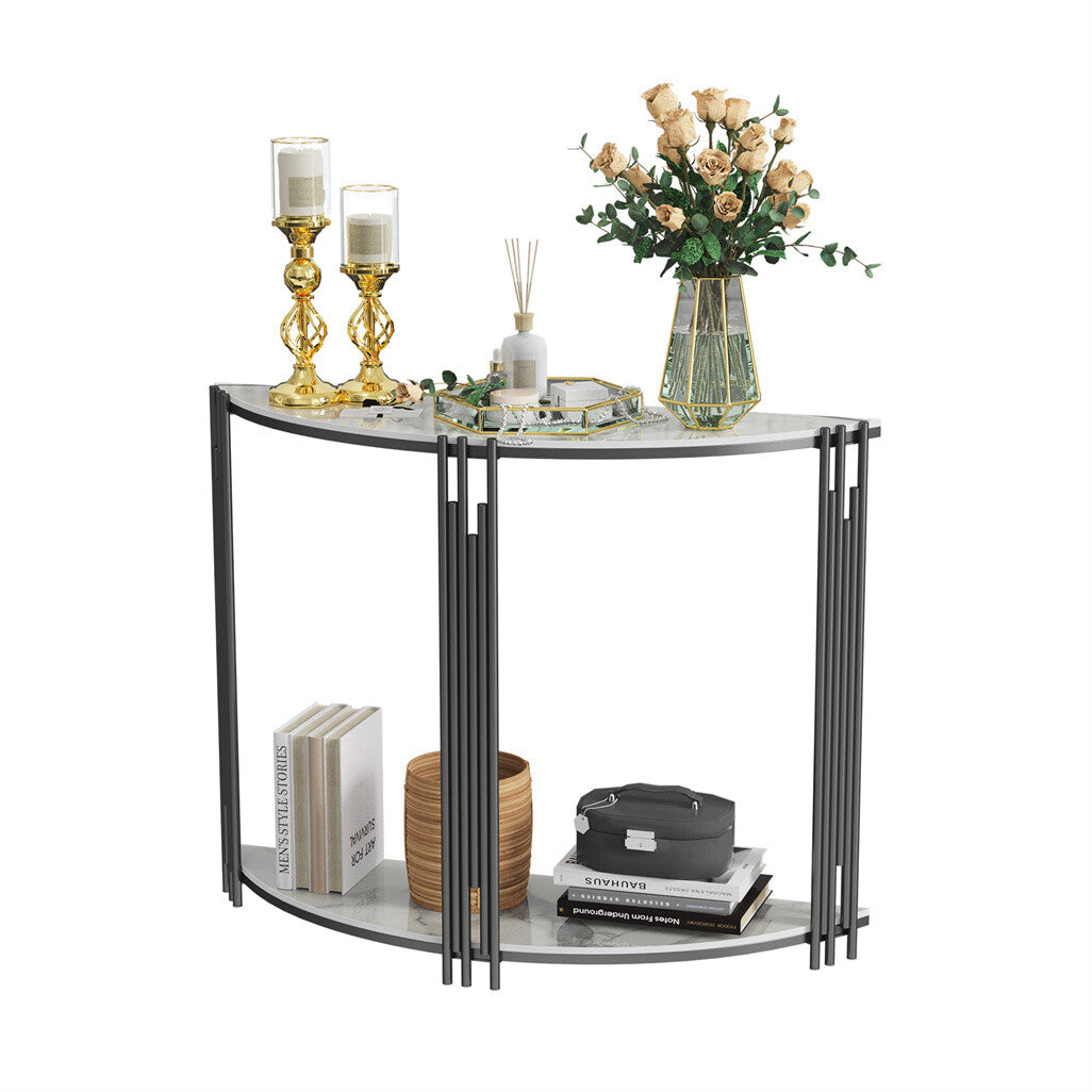 Buy P&P Half Moon Marble Console Table Online Australia â€“ Stylish and Modern Design