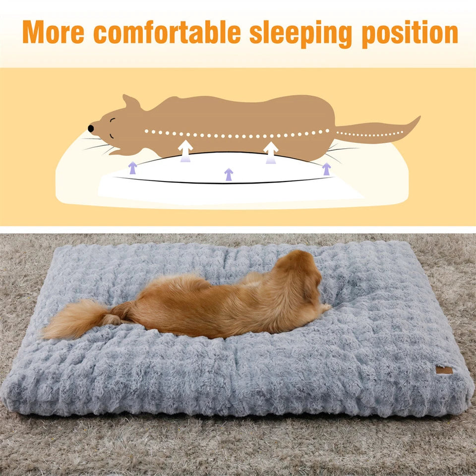 Comfortable Pet Bed with Removable Cover and Anti Skid Base(large)
