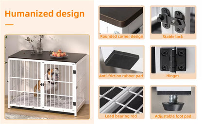 Dog Crate with Table Top Storage Australia
