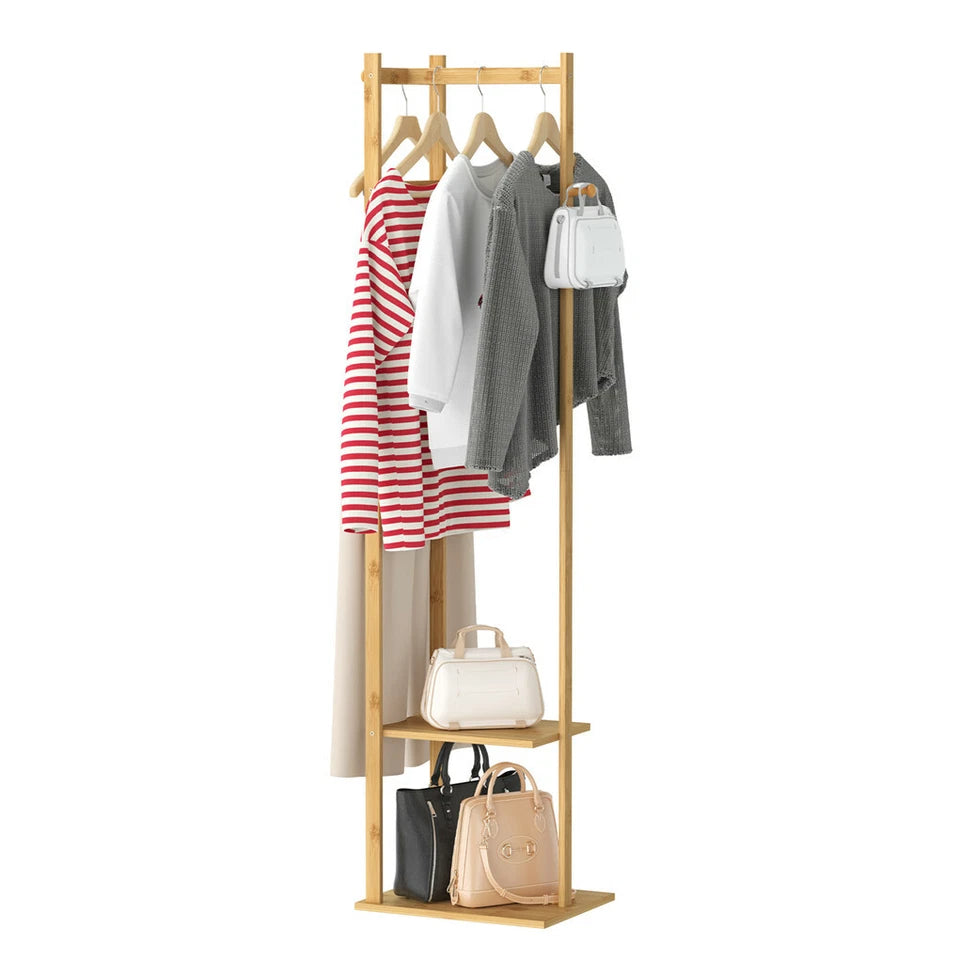 Shop Bamboo Garment Shelf – Hanging Rail AU