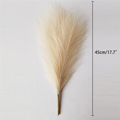 Boho 3PCS Artificial Pampas Grass Home Decor Set