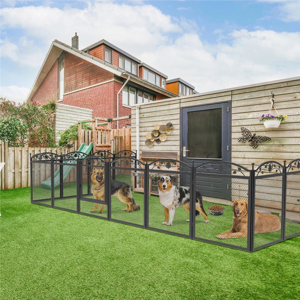 Large Breed Dog Whelping Pen with Premium Fertility Mat