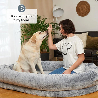 Giant Orthopedic Dog Bed with Washable Mattress Cover XXXL