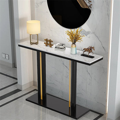 Elegant marble console table for modern home dÃ©cor