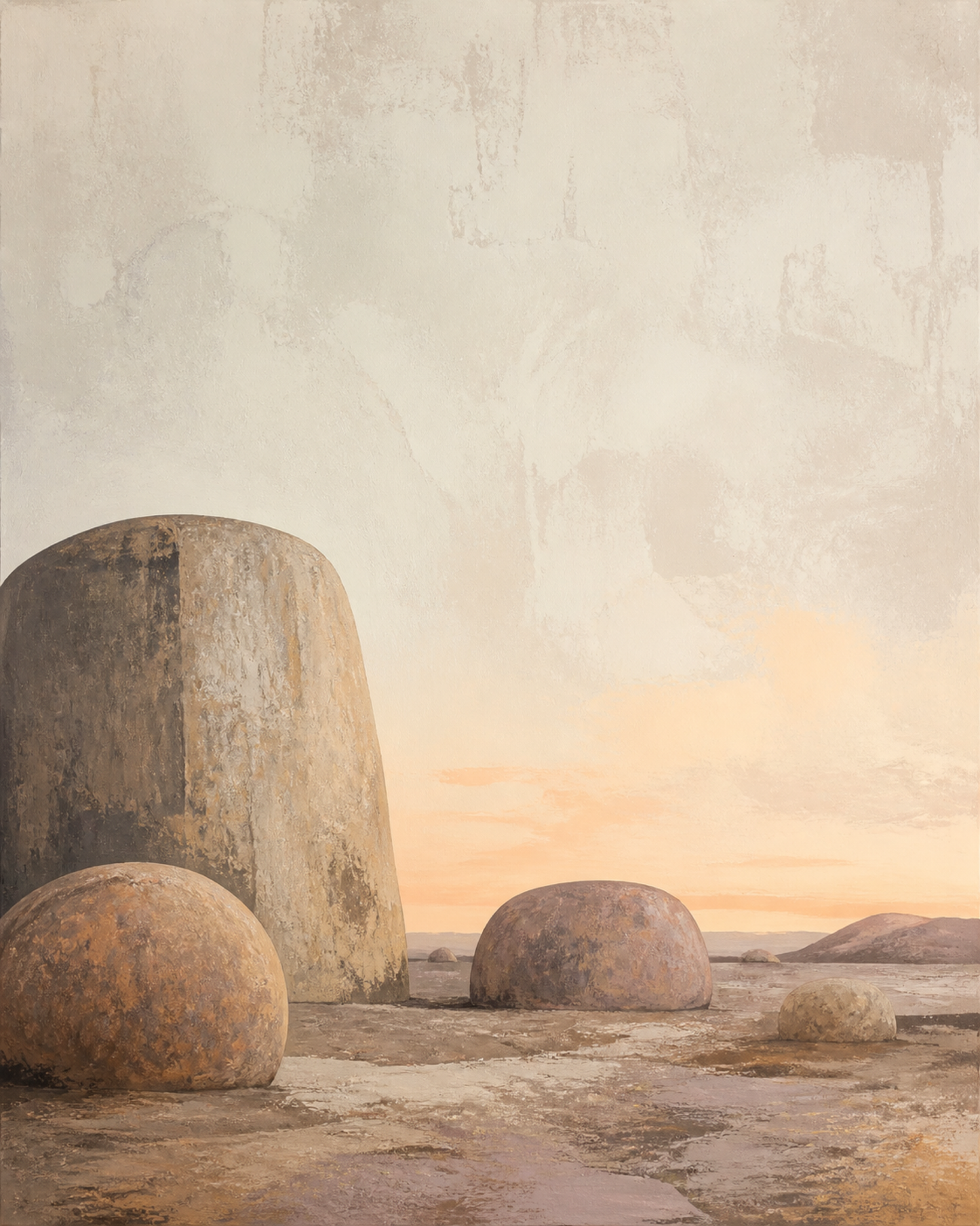 Stone and Sky artwork formatted for 40 by 50 centimetre canvas