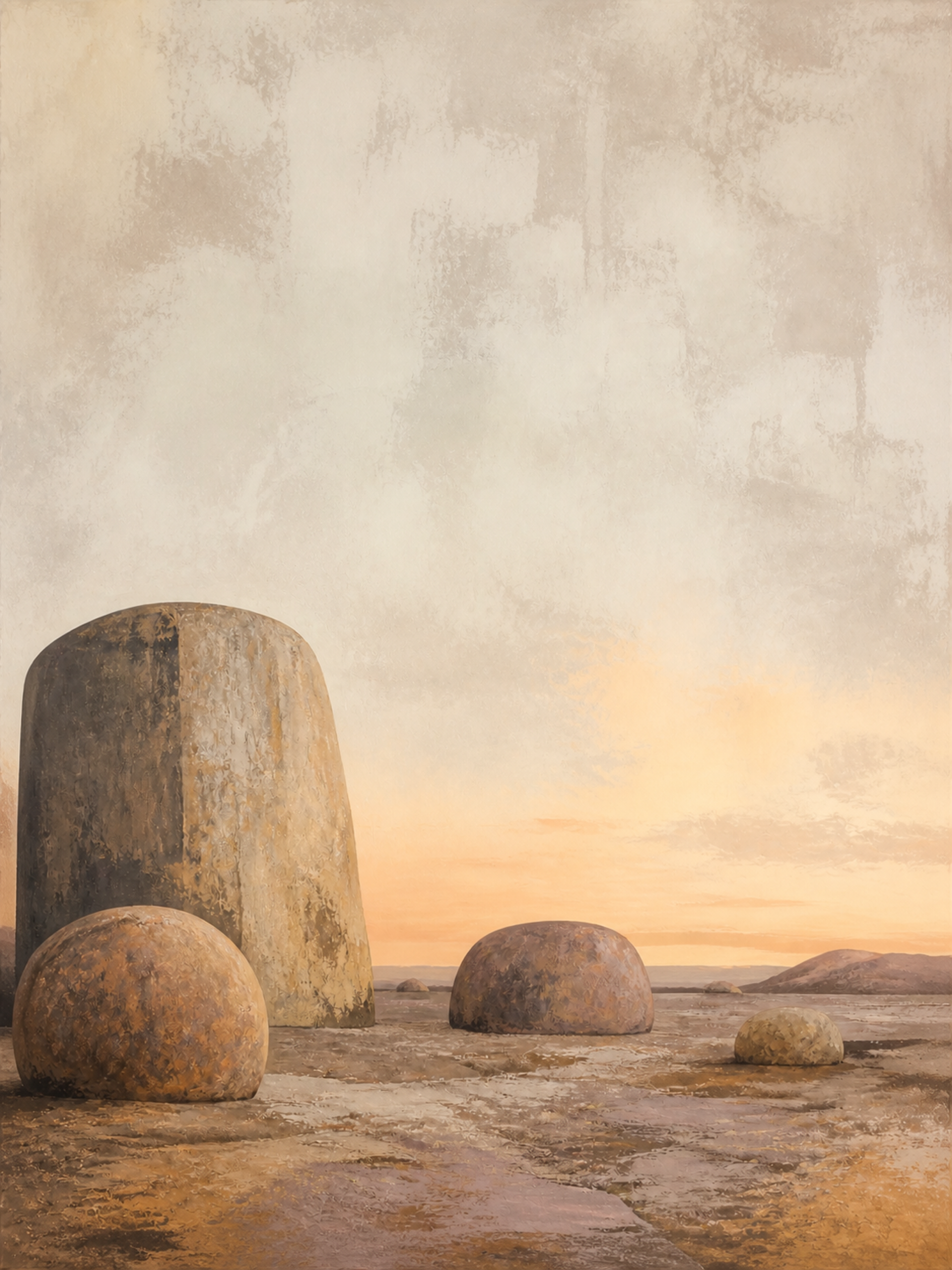 Stone and Sky artwork formatted for 60 by 80 centimetre canvas