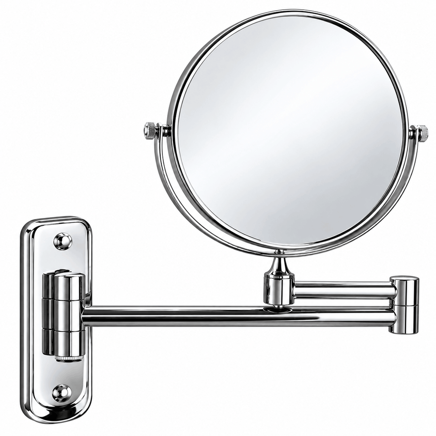 Wall Mounted Makeup Mirror 10x Magnifying Double Sided Extendable